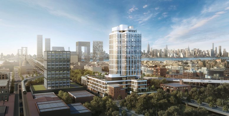 The Dime, rendering courtesy Fogarty Finger Architecture and Interiors
