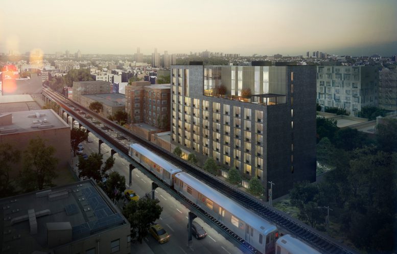1490 Southern Boulevard, rendering by Bernheimer Architecture