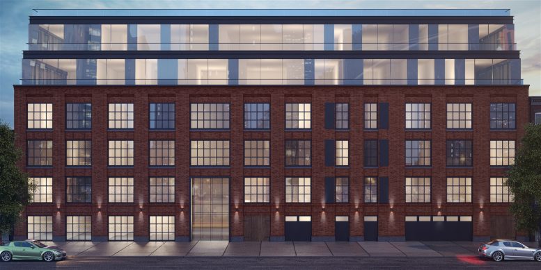 848 Lorimer Street, rendering by Meshberg Group