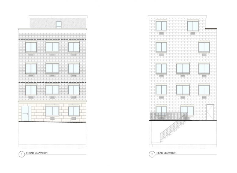 1547 Leland Avenue, rendering by Badaly Architects