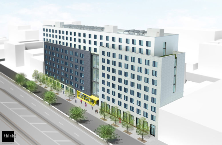 985 Bruckner Boulevard, rendering by Think!