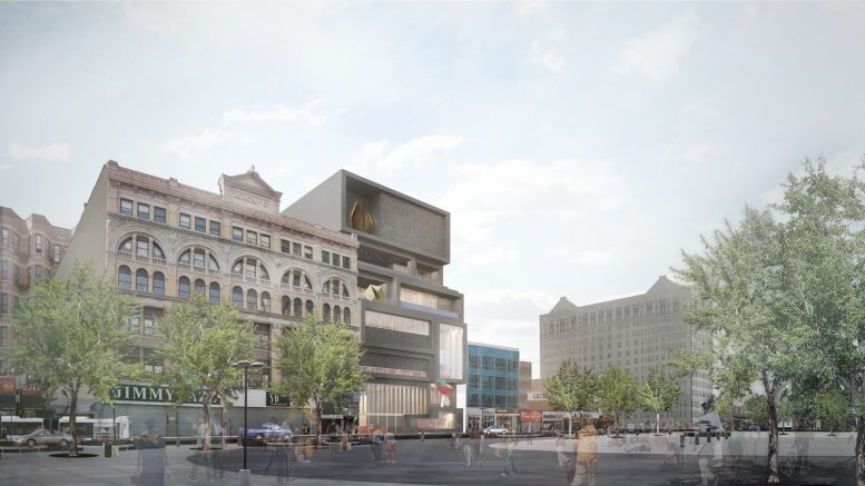Exterior of Studio Museum in Harlem, design by Adjaye Associates