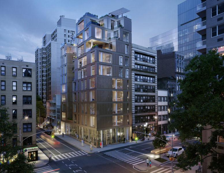 80 East 10th Street, rendering by MOSO Studio