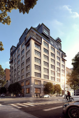 90 Morton Street, rendering by Binyan