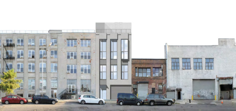 82 John Street in street, rendering by Formactiv