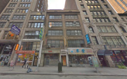 58 West 39th Street, via Google Maps