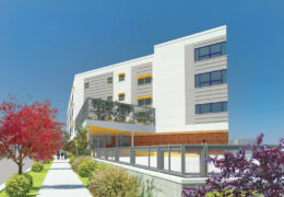 BelovED Middle School, rendering courtesy of Urbahn Architects