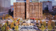 Domino Sugar Factory Refinery, rendering courtesy Two Trees