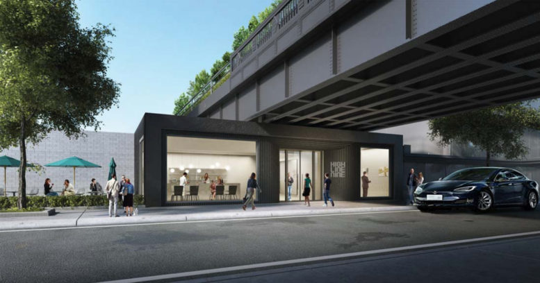 28th Street Entrance to High Line Nine, design by Studio MDA