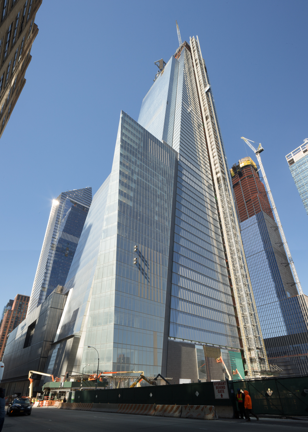 30 Hudson Yards' Observation Deck and Parapet Nearly ...