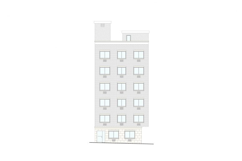 1728 Townsend Avenue, elevation by Badaly Architects