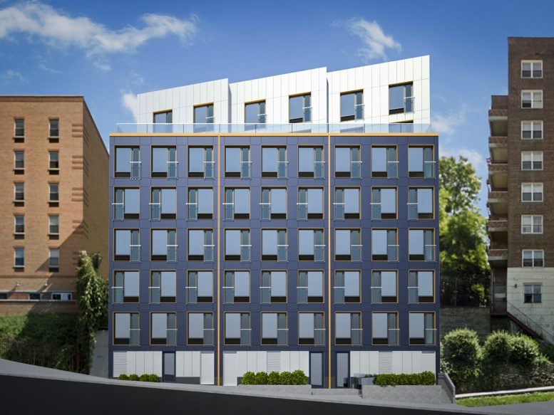 2658-2662 Kingsbridge Terrace, rendering courtesy Ari Thaler