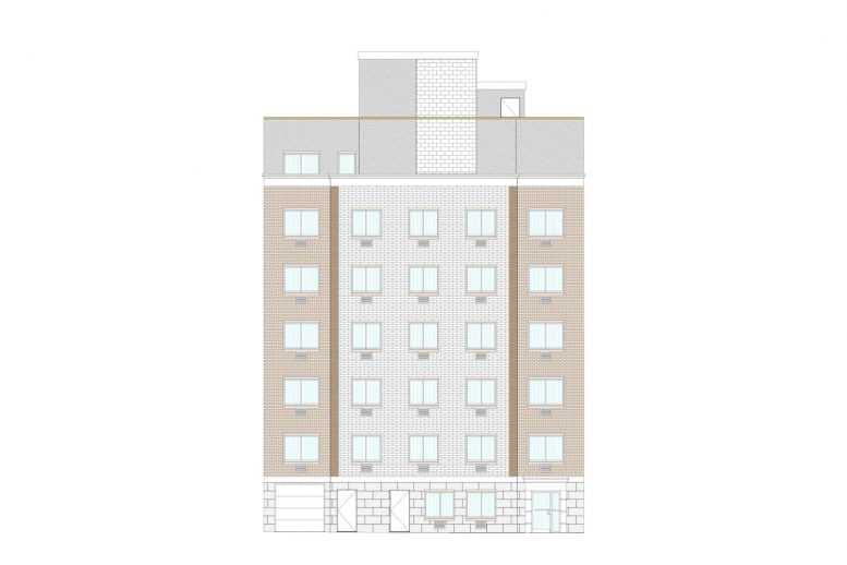 3923 Carpenter Avenue front elevation, courtesy Badaly Architects