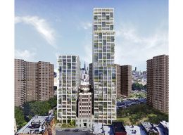 226-232 East Broadway, rendering by S4 Architecture