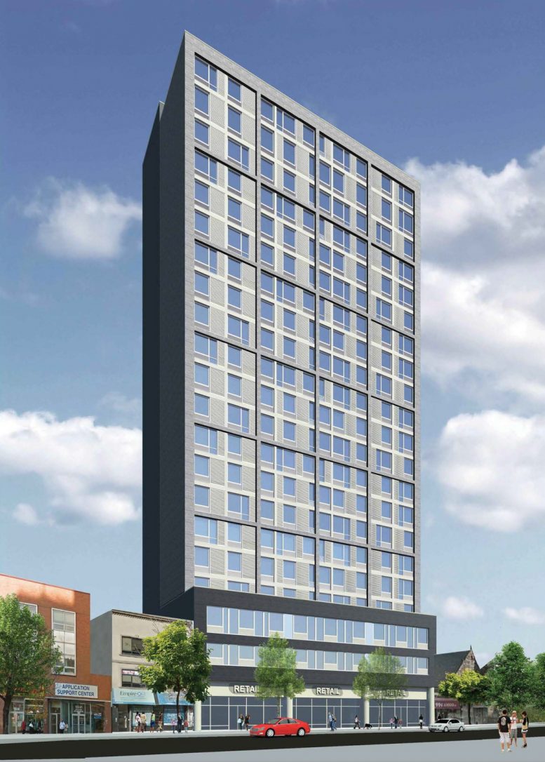 153-19 Jamaica Avenue, rendering courtesy GF55
