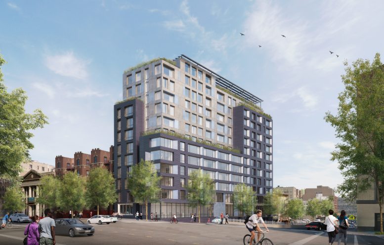 2050 Grand Concourse, rendering courtesy Unique People Services