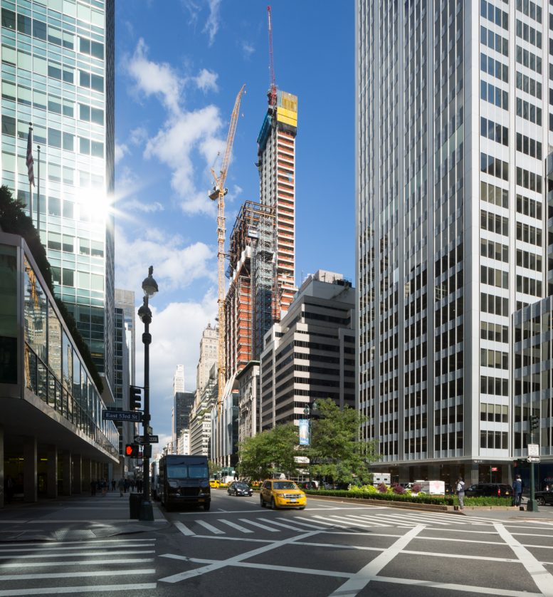 425 Park Avenue’s Concrete Core Reaches Top Floor in Midtown East - New