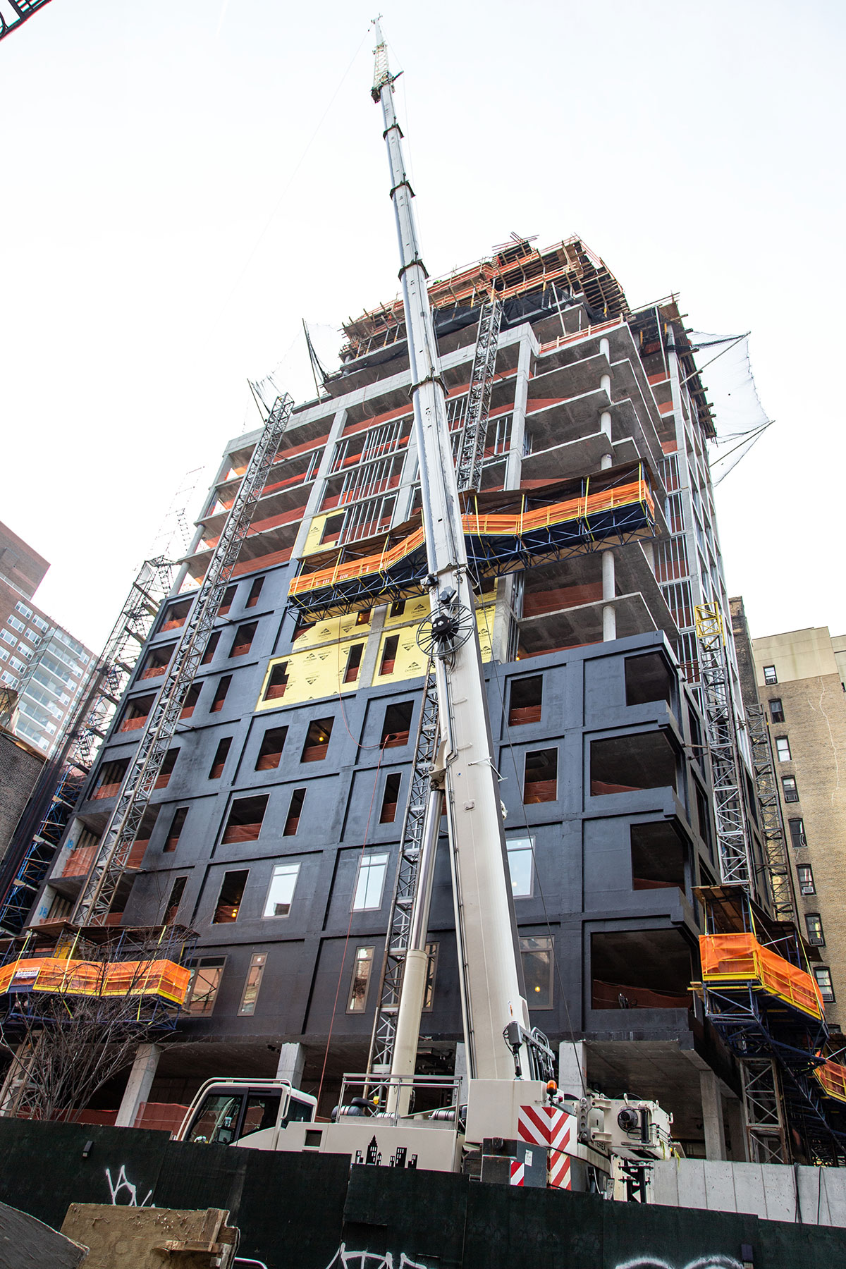Construction Tops-Off For "Dahlia" at 212 West 95th Street