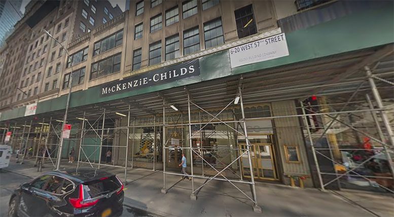 10-20 West 57th Street in Midtown, Manhattan