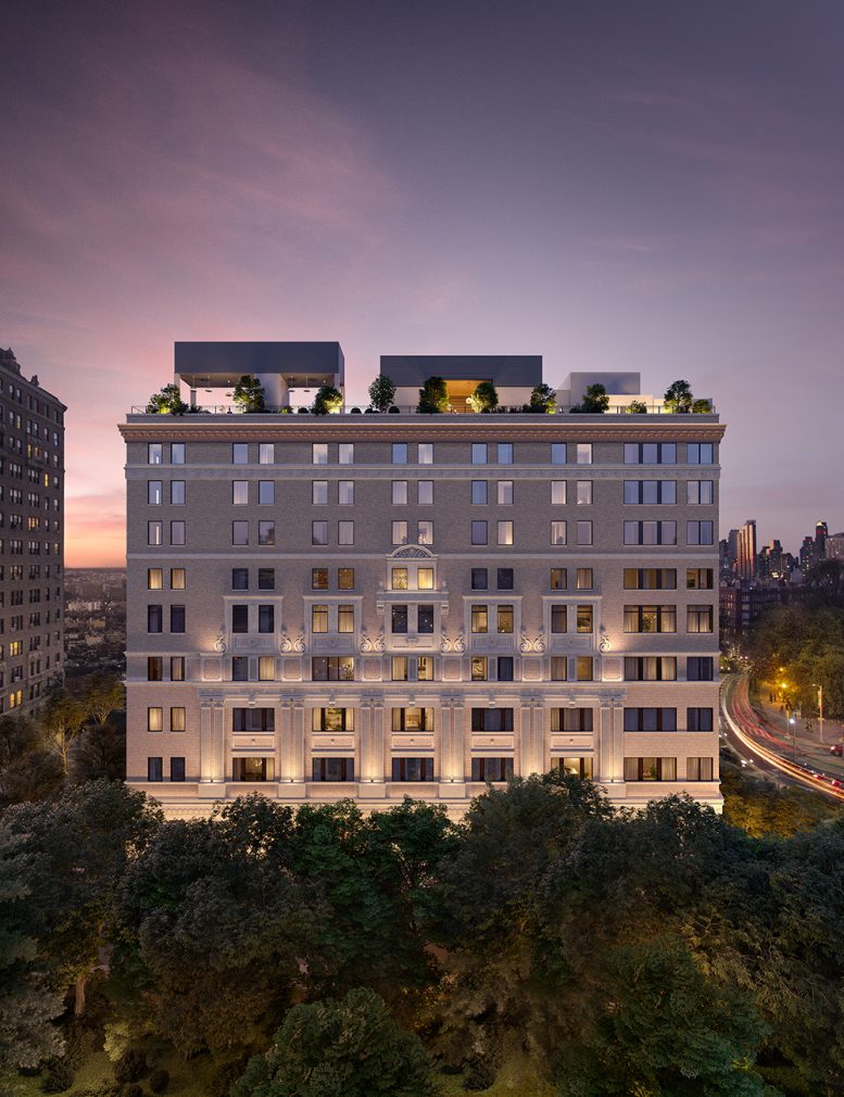 Rendering of One Prospect Park West - Binyan Studios