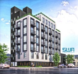 Rendering of 3421 Glenwood Road - S. Weider Architect