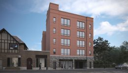 Rendering of Colonial Court - Elk Homes