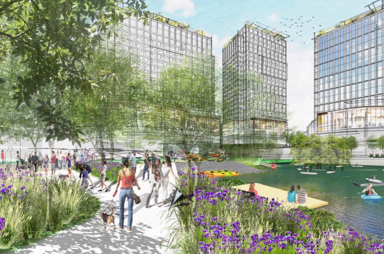 Preliminary renderings of Fordham Landing - Dynamic Star LLC