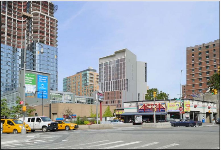 Preliminary rendering of 101 Fleet Place - Leser Group