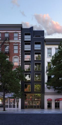 Rendering of 101 East 2nd Street - Zproekt Architects
