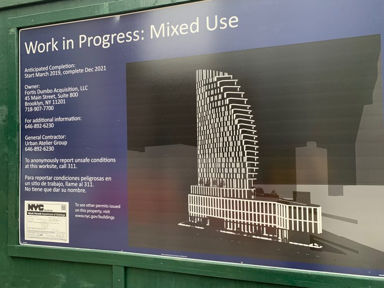 The current rendering for 30 Front Street