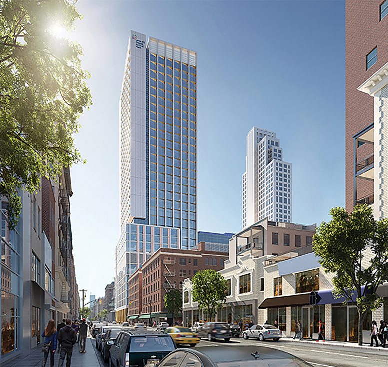 Lenox Hill hospital expansion, rendering by Ennead Architects