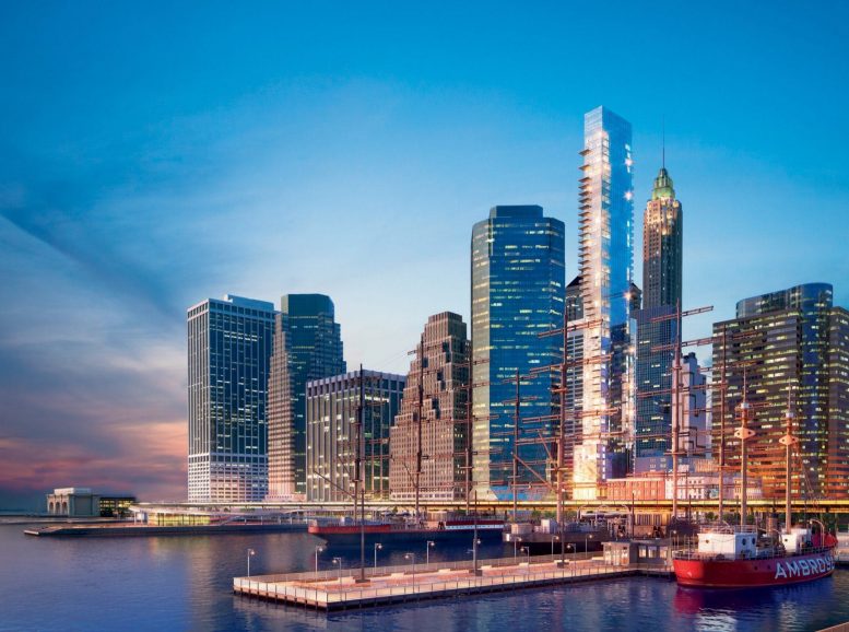 Seaport Residences at 161 Maiden Lane. Designed by Hill West Architects.