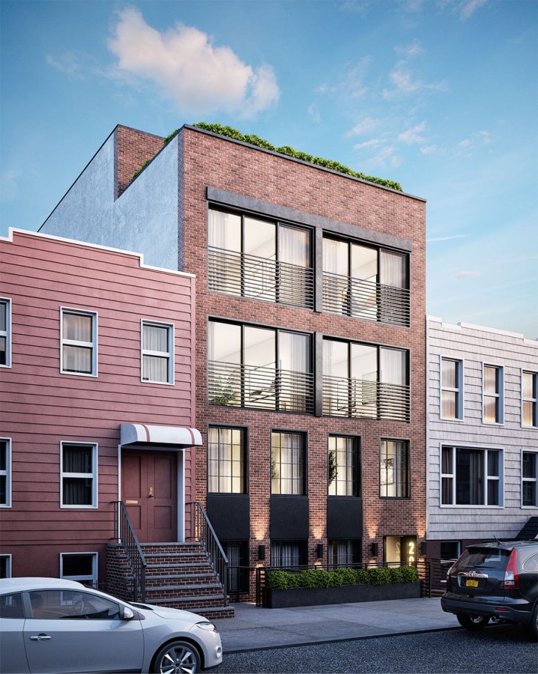 Rendering of 206 Powers Street - Mortar ARCH + DEV