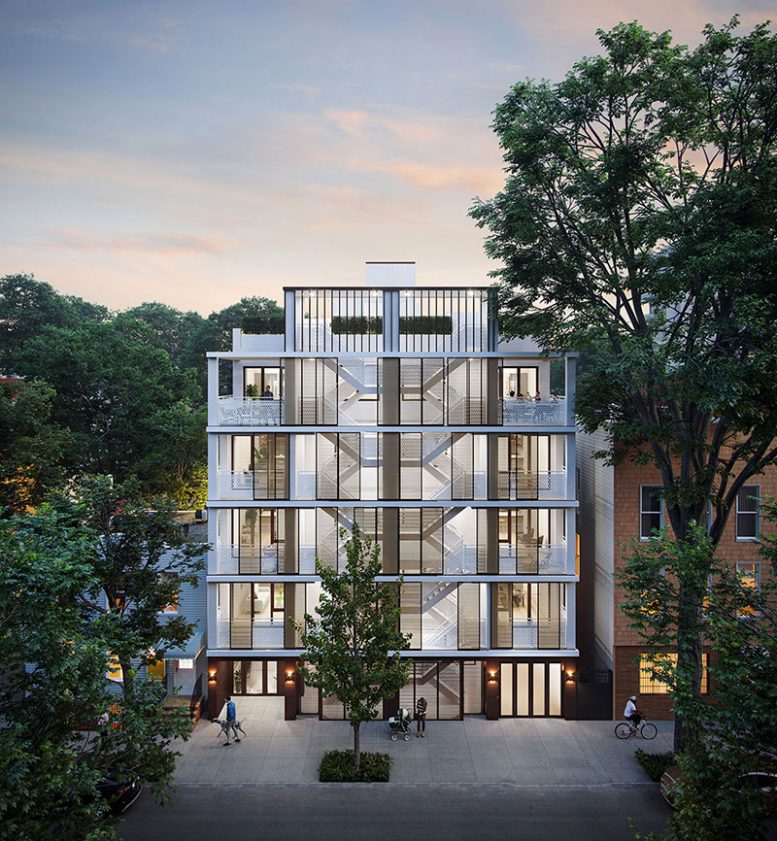 Rendering of 33 Frost Street - Mortar Architecture + Development