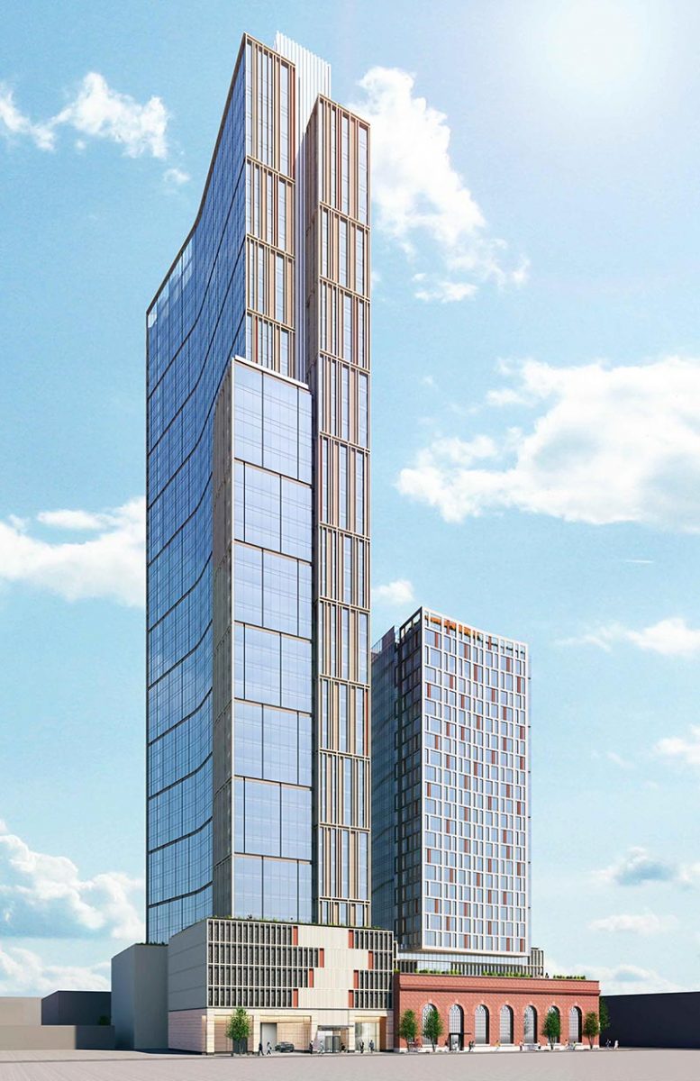 Rendering of 11 Lawton Street - Hill West Architects