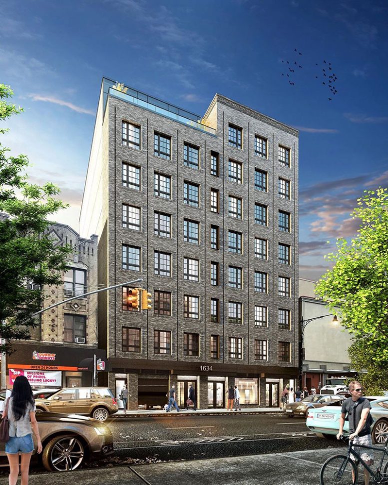 Rendering of 1694 Church Avenue - J Frankl C Mallea Architects & Engineers