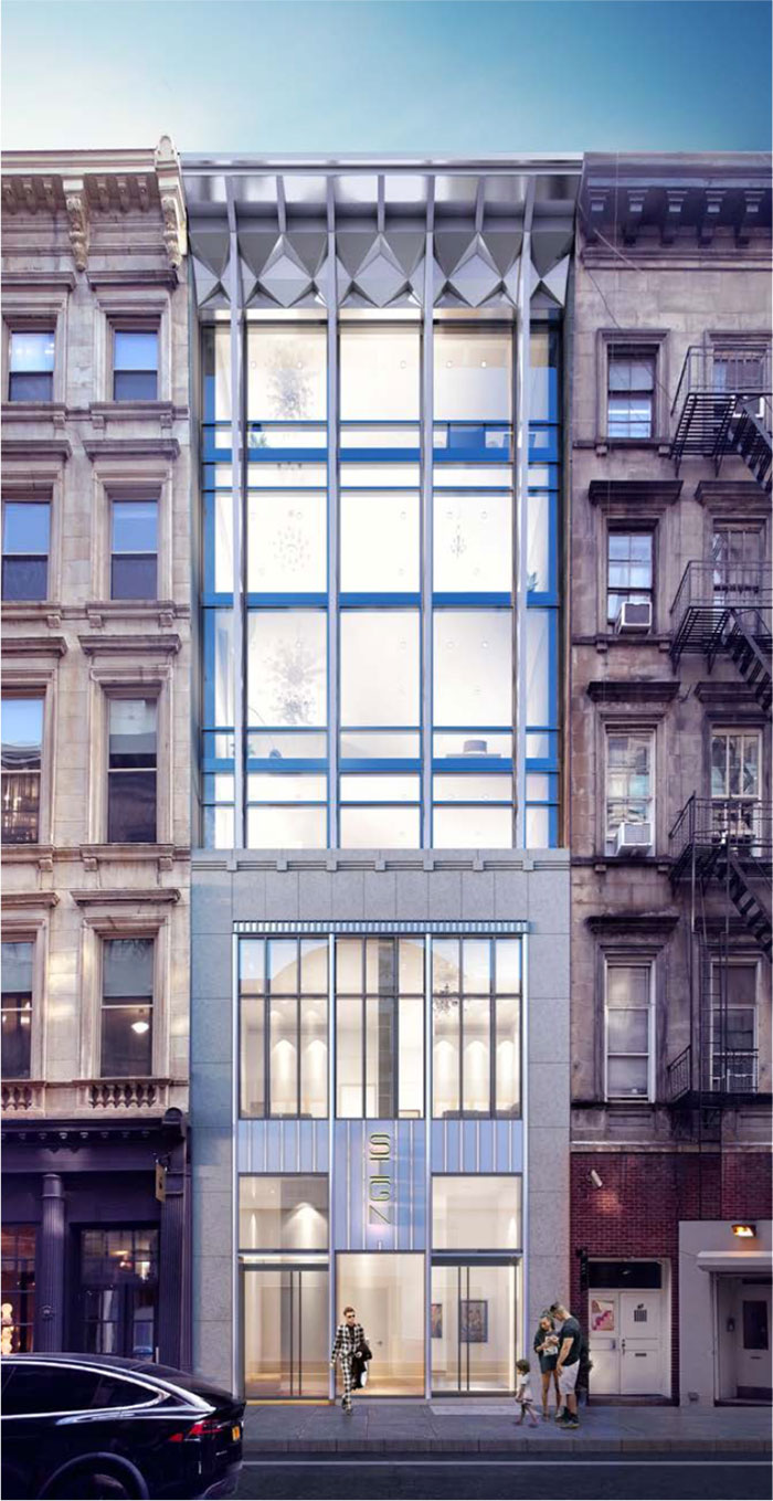 Newly proposed conditions at 85 Franklin Street - studio MDA