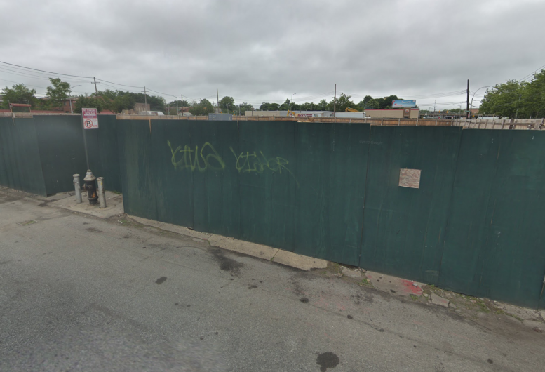Permits have been filed for an 11-story mixed-use building at 589 Christopher Avenue in Brownsville, Brooklyn.