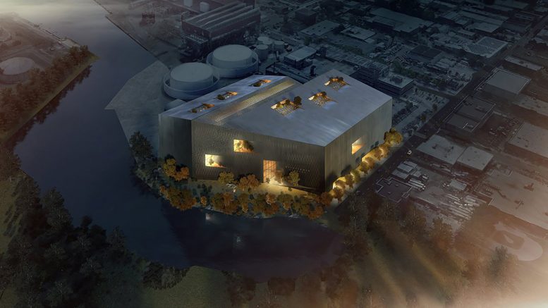 Rendering of Wildflower Studios - Bjarke Ingels Group; WF Industrial IV; Wildflower Studios Astoria