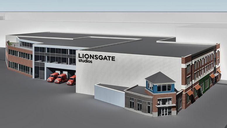Rendering of Yonkers Studio via Lionsgate