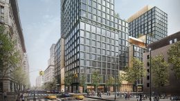 Rendering of 4 Hudson Square - Skidmore, Owings & Merrill
