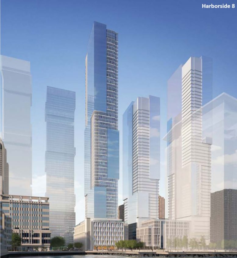 Harborside 8 and 9. Rendering via Mack-Cali’s quarterly report