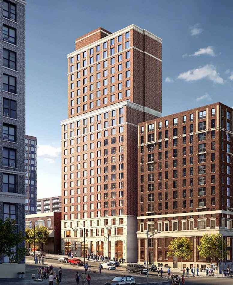 Rendering of 266 West 96th Street, courtesy of Fetner Properties