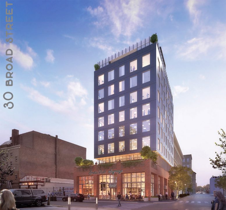 Rendering of 30 Broad Street - Sarrazin Architecture