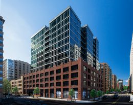 Exterior view of 1425 Hudson Street - Toll Brothers City Living