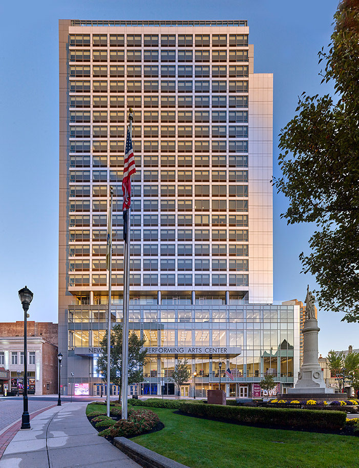 View of the New Brunswick Performing Arts Center
