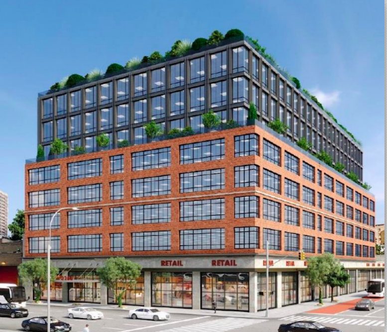 Rendering of 160 East 125th Street by Extell