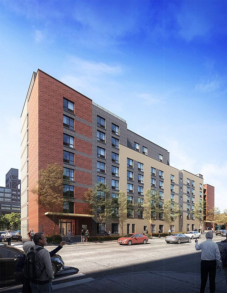 Rendering of 171 Throop Avenue - Monica Lopez Architect