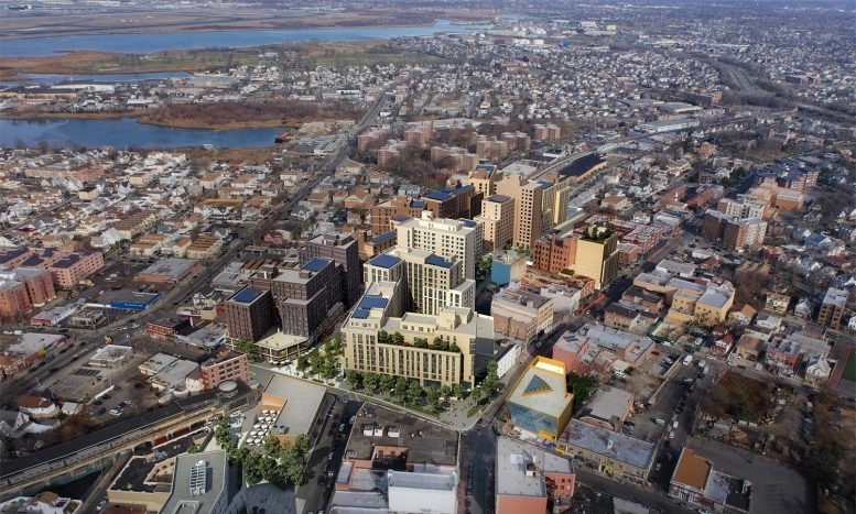 Rendering of Rockaway Village via Marvel.