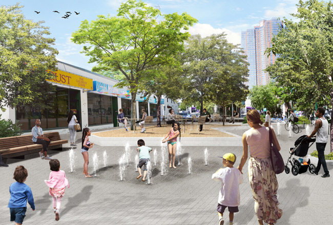 Rendering of Anderson Plaza - Wilder Balter Partners; L+M Development Partners